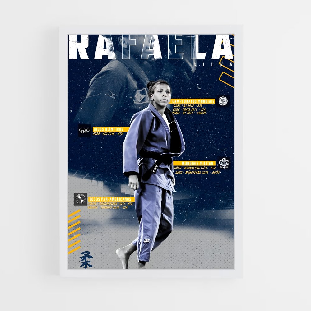 Poster Championnat de Karaté – affiche Judo (vue 3)
